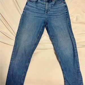 American Eagle Outfitters Light Blue Straight Leg Jeans